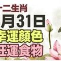 【3月31日】十二生肖：綜合運勢+旺運食物+幸運顏色