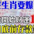 這些生肖要爆發了，19號開始財運一路發，三月底前存款暴漲