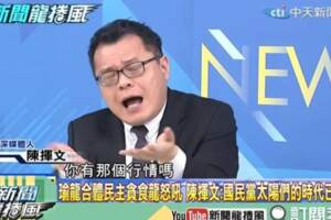 戰力爆表！陳揮文嗆藍營太陽：你們有行情嗎？