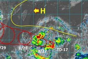 楊柳颱風明後恐生成！這3區防雨彈炸