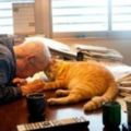 高齡94歲的老人對生活失去了希望，但沒有想到「這隻貓」的這個舉動卻改變了老人的生活！讓人感動！