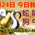 11月24日，今日我最旺！蛇龍猴狗牛鼠！【23688】越早打開越靈驗！點個贊吧！