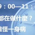 晚上9點到11點你都在干什麼？難怪一身病！看完醒悟了...