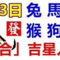 9月3日生肖運勢_兔、馬、虎大吉