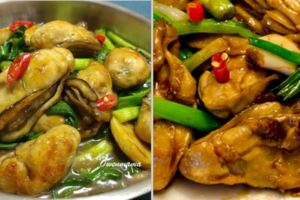 網上最多人想要的食譜！（美味薑蔥蠔）+（薑蔥金蠔）