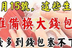 3月15號後，這些生肖準備換個大錢包，錢多到錢包都塞不下！