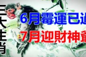 6月黴運已過，7月迎財神爺，橫財大運不斷的三大生肖