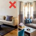 16個超多人常犯的「客廳錯誤裝潢方式」！#6別再把沙發「靠牆擺」了！