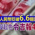 人民幣貶破6.6關口亞幣沒起色令吉報4.045