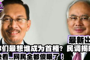 最新出爐【你們最想誰成為首相】街邊民調答案揭曉...快看！這是真相嗎？