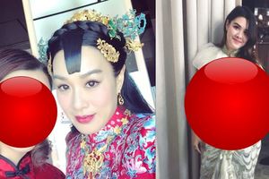 鍾麗緹女兒滿臉祛斑，19歲被吐槽比媽媽還老，網友：重點看身材！