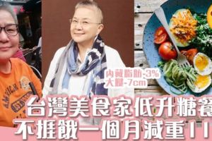 台版蔡瀾！美食家胡天蘭不捱餓餐單月瘦11磅