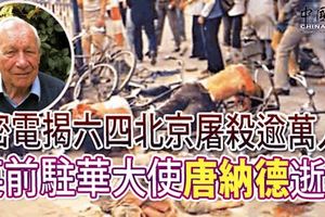 密電揭六四北京屠殺逾萬人-英前駐華大使唐納德逝