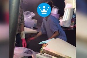 逛個魚市場也能遇到正妹！魚市眼鏡妹有「清新鄰家氣質」男客挑魚挑好久：春天來了