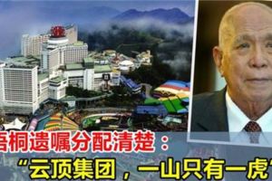 林梧桐遺囑分配清楚：「一山只有一虎」！