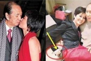 26歲嫁給65歲的老頭做「姨太太」，今坐老公腿上秀恩愛，右手一動作，暴露了太多！