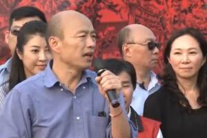 三玄宮民眾喊選總統 韓國瑜妙回這句話...