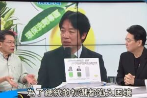 民進黨不了解賴清德 沈富雄：頼第一天出手就～