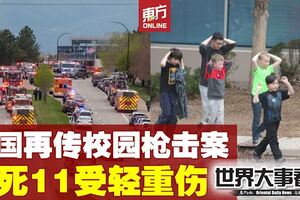 美國再傳校園槍擊案　2嫌犯持槍闖入掃射