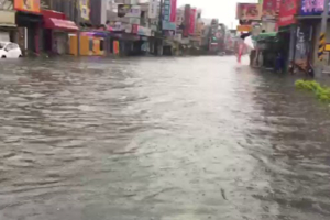 台南整夜豪雨 多處地方大淹水   