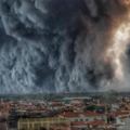 太震撼！南歐森林大火「衝天黑煙牆」包圍整個小鎮，居民以為是「世界末日」…嚇壞逃跑！