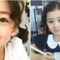 這名「韓國最可愛小女孩」已經很甜美了，看到她姐姐的模樣才覺得她們家的強大基因太犯規了！