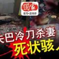 狠夫巴冷刀殺妻死狀駭人！