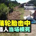 油車輪胎脫落擊死路人