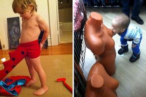 10張「孩子做起來很純真，但你想得超邪惡」的完全健康圖片。