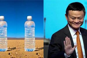 假如馬雲和普通人困在沙漠，剛好你有兩瓶水，你打算賣多少錢？