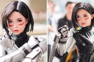 漫展「艾莉塔Coser」正度更勝電影！影片曝「二次元身材」網驚喊：居然沒修圖～