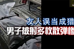 友人誤當成獵物男子被射多枚散彈慘死