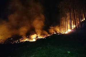 霞喀羅國家步道遭祝融 兩度火起幸撲滅