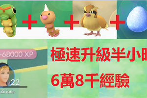 【影片+圖文】神人玩家公開Pokemon GO「快速升級密技」半小時 6萬8千經驗狂飆20等！