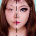 韓國美眉示範「亞洲四大邪術」有多誇張，當她把妝容完全卸下…男人們都不相信女神的存在了！