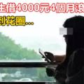 女大學生借4000元4個月滾成30萬父母收到花圈