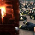 桃園敬鵬工廠大火災，5名消防員殉職，多名消防員累癱倒地就睡！非第一次火災，18年前熱媒油溢流釀禍！