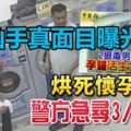 ﻿烘死懷孕母貓,兇手真面目曝光！警方急尋3人助查！