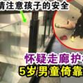 疑走廊玻璃護欄鬆脫5歲男童倚靠墮下亡