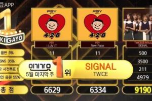 「TWICE」「新聞」170528本周是「TWICE周」！《SIGNAL》五連冠達成！