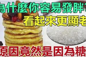 為什麼你容易發胖，看起來更顯老？關於糖的五個真相:你天天都在吃的糖—比毒品還毒？