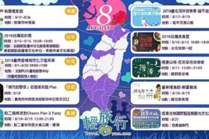 2018年8月全台各地推薦活動