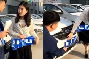 超扯「女車主」拿到新車牌後，車牌號碼讓她「害羞」尷尬，都不想掛車牌了！