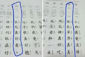 小一「最難暑假作業」挑錯字題目求解！千萬網友「看到要脫窗」也找不出錯字：誰能告訴我解答？