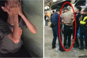 鐵路勇警殉職！自強號揮刀男終於「背景曝光」！妻子崩潰下跪「雙手掩面」爆哭：「我也很痛苦」