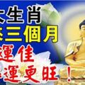 這五大生肖未來三個月，得佛祖保佑，財運佳、中獎運更旺。