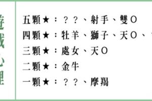 讓我把虛情假意當作最真心的親吻，十二星座面對愛情的「遊戲心理」！果然有人只是玩玩！