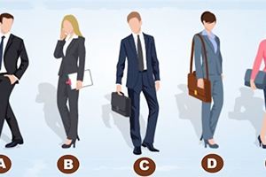 【心理測試】選出職位最高的那個人看透你的裡外個性