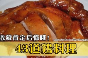 【43款雞料理】每一天換著吃，一個月都不重複哦！