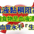 血液黏稠阻塞，這4種食物是血液清潔工，常吃血管永不「生鏽」